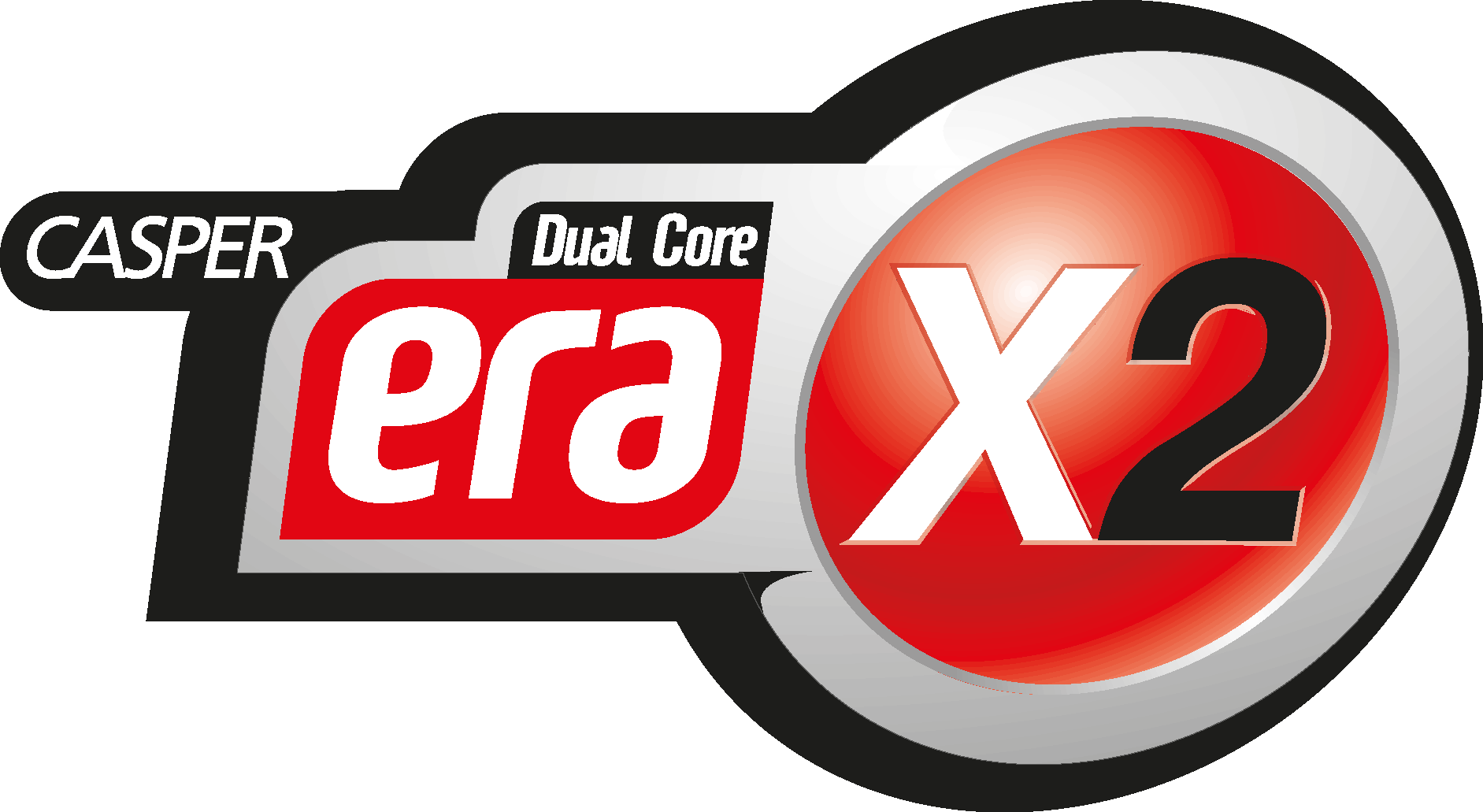 Casper Era Dual Core X2 Logo Vector Logo